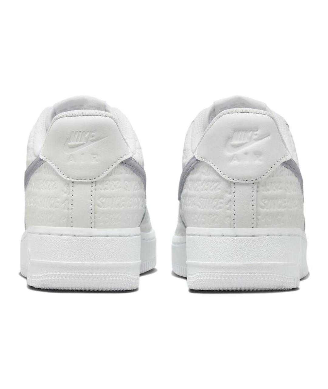 NIKE Белые кожаные кроссовки, фото 6