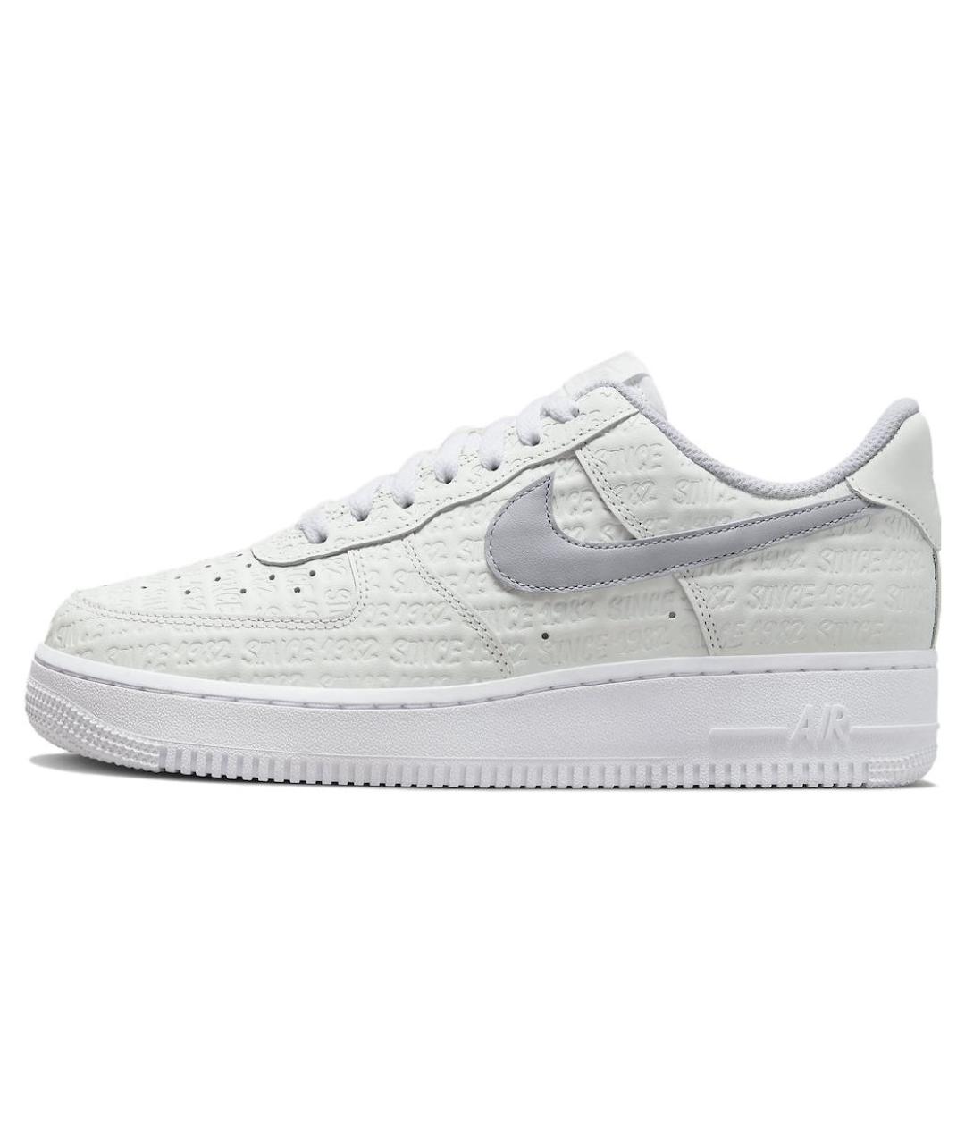 NIKE Белые кожаные кроссовки, фото 5