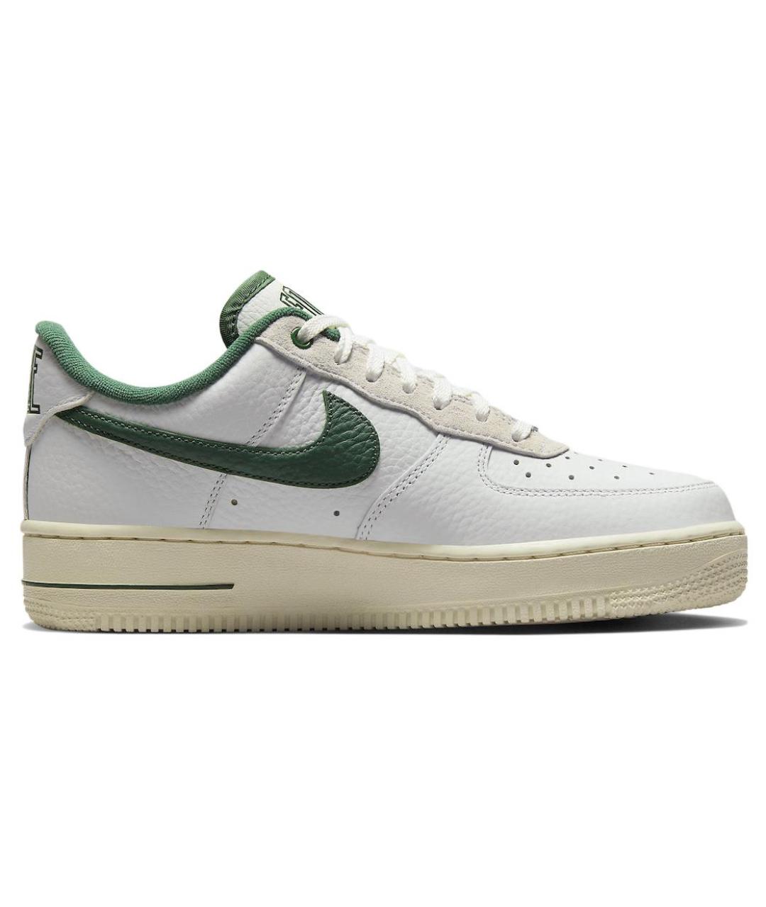 NIKE Белые кожаные кроссовки, фото 2