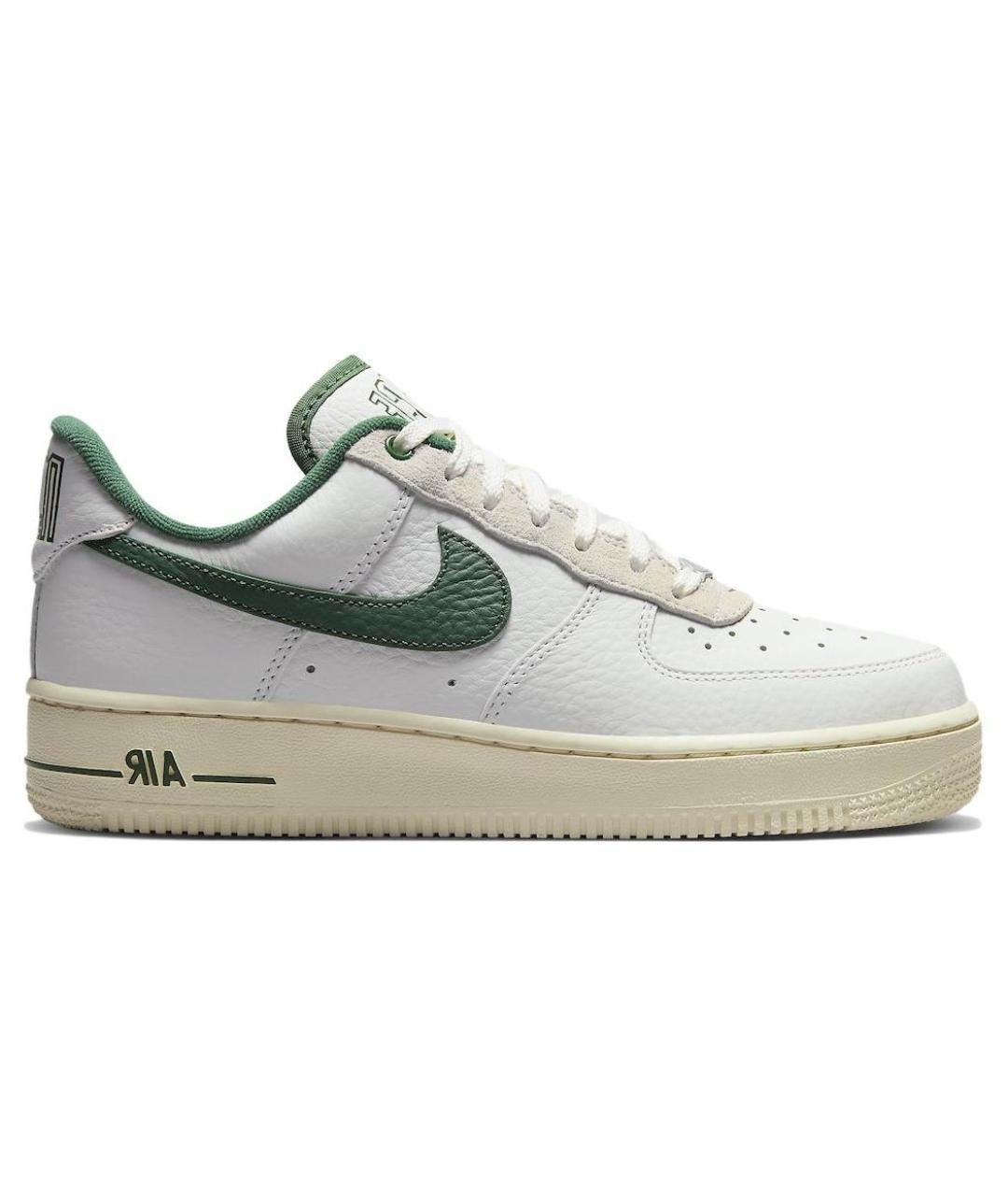 NIKE Белые кожаные кроссовки, фото 1