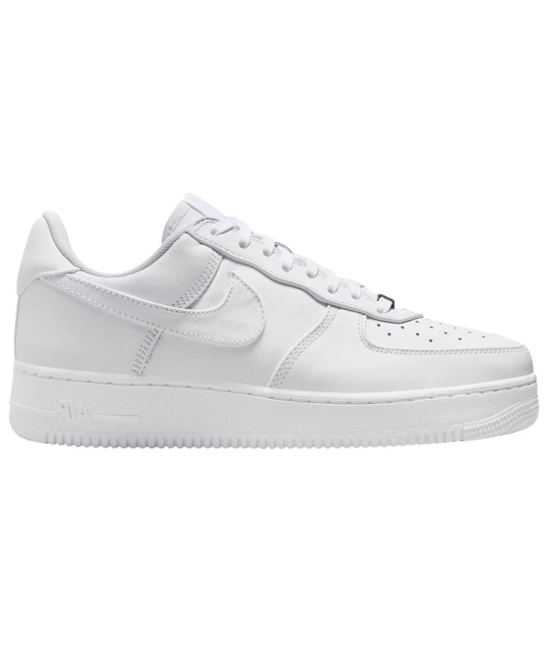 NIKE Белые кожаные низкие кроссовки / кеды, фото 1