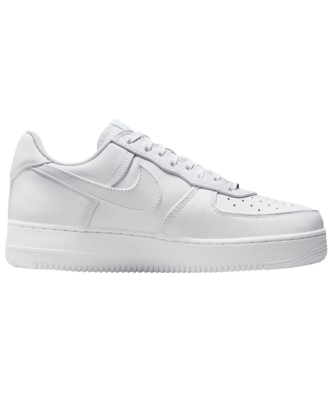 NIKE Белые кожаные низкие кроссовки / кеды, фото 3