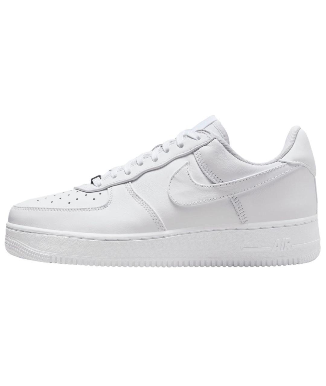 NIKE Белые кожаные низкие кроссовки / кеды, фото 2