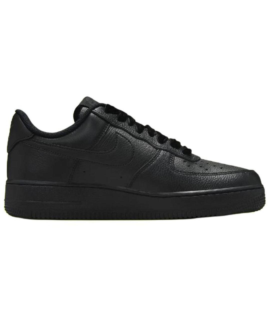 NIKE Черные кожаные кроссовки, фото 2
