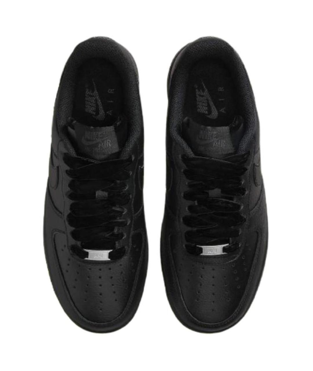 NIKE Черные кожаные кроссовки, фото 5