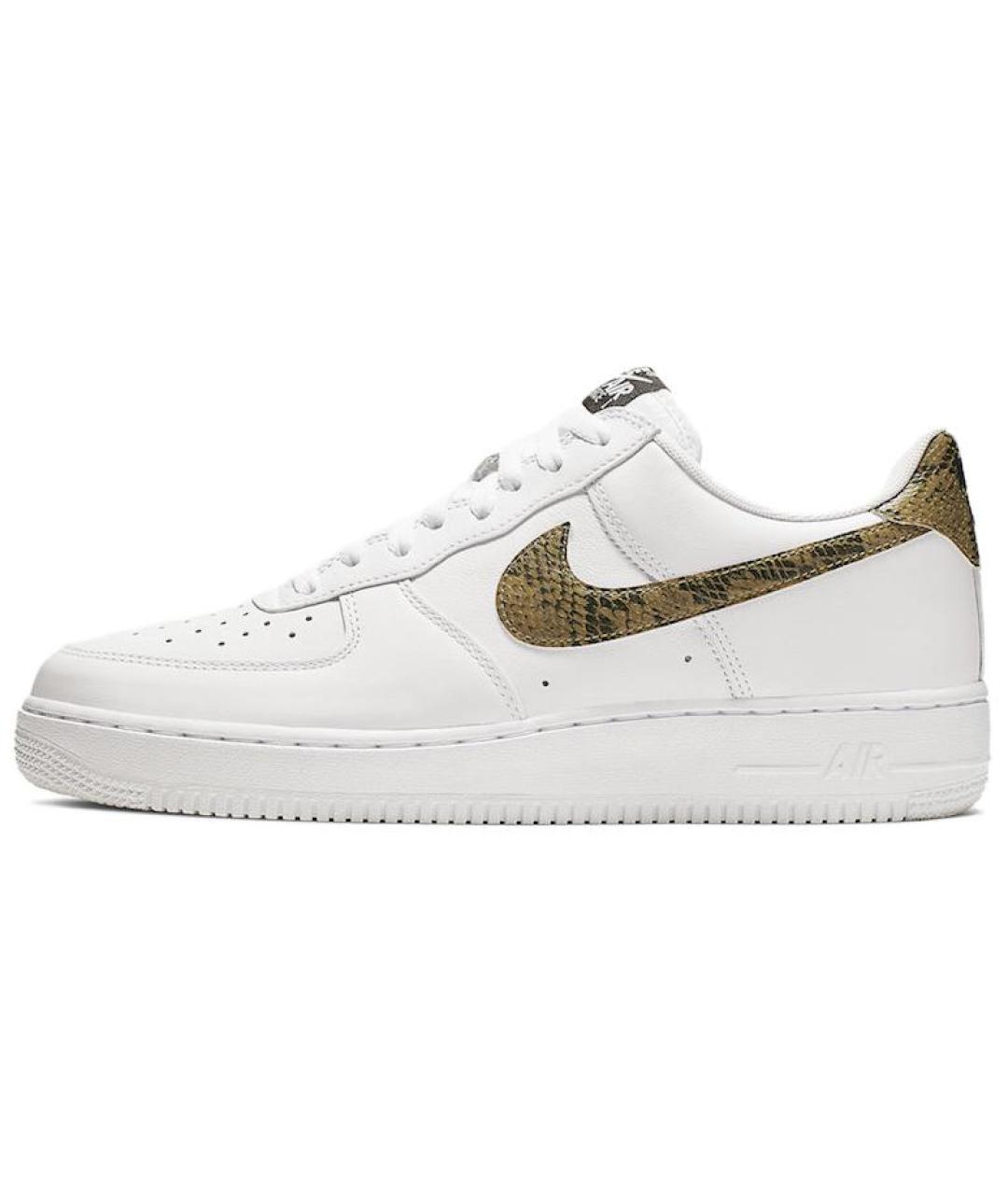 NIKE Белые кожаные кроссовки, фото 3