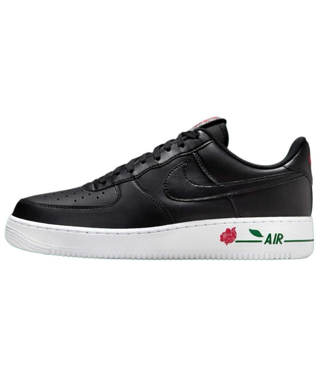 NIKE Черные кожаные кроссовки, фото 2