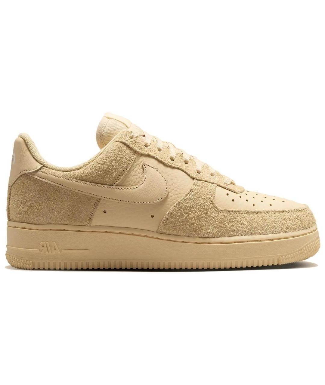 NIKE Коричневые кожаные кроссовки, фото 1