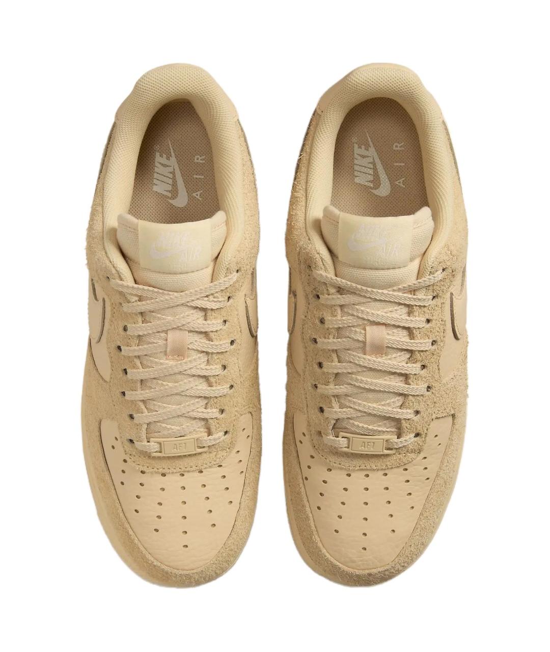 NIKE Коричневые кожаные кроссовки, фото 4