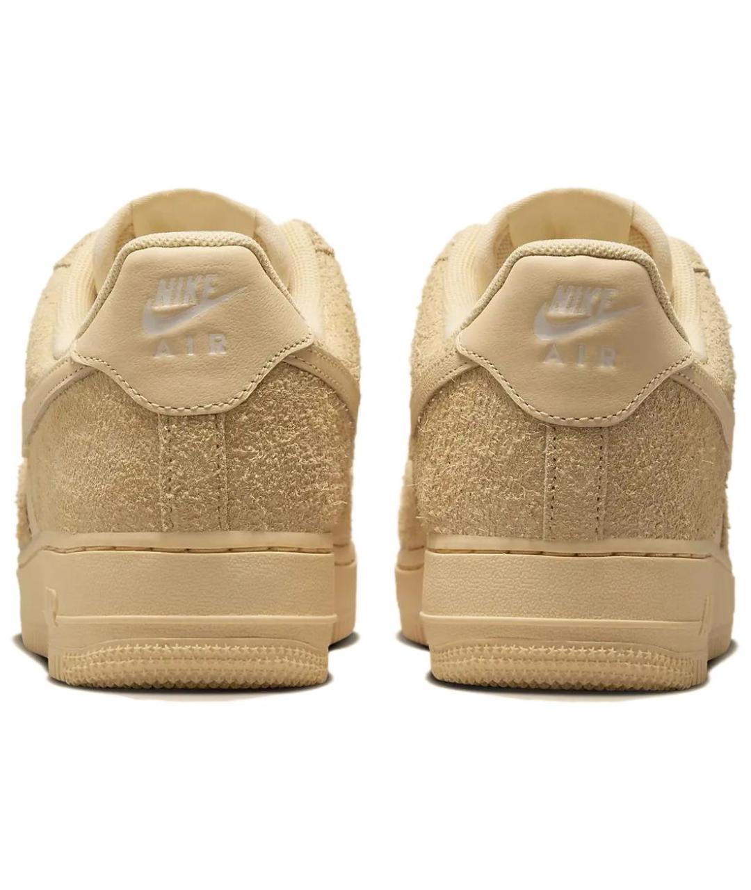 NIKE Коричневые кожаные кроссовки, фото 5