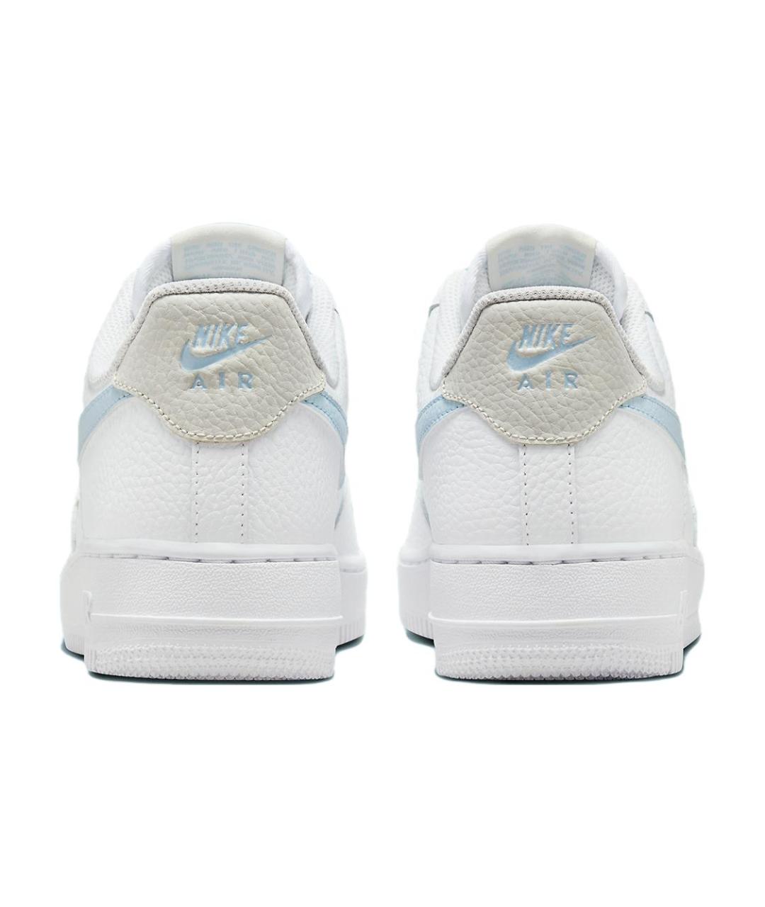 NIKE Белые кожаные кроссовки, фото 6