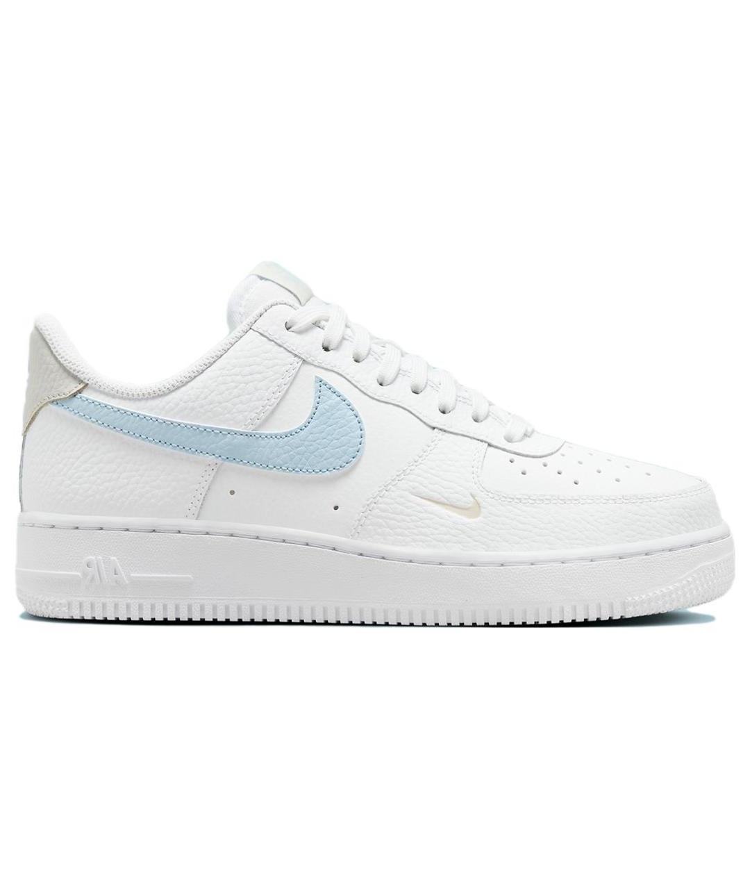 NIKE Белые кожаные кроссовки, фото 1