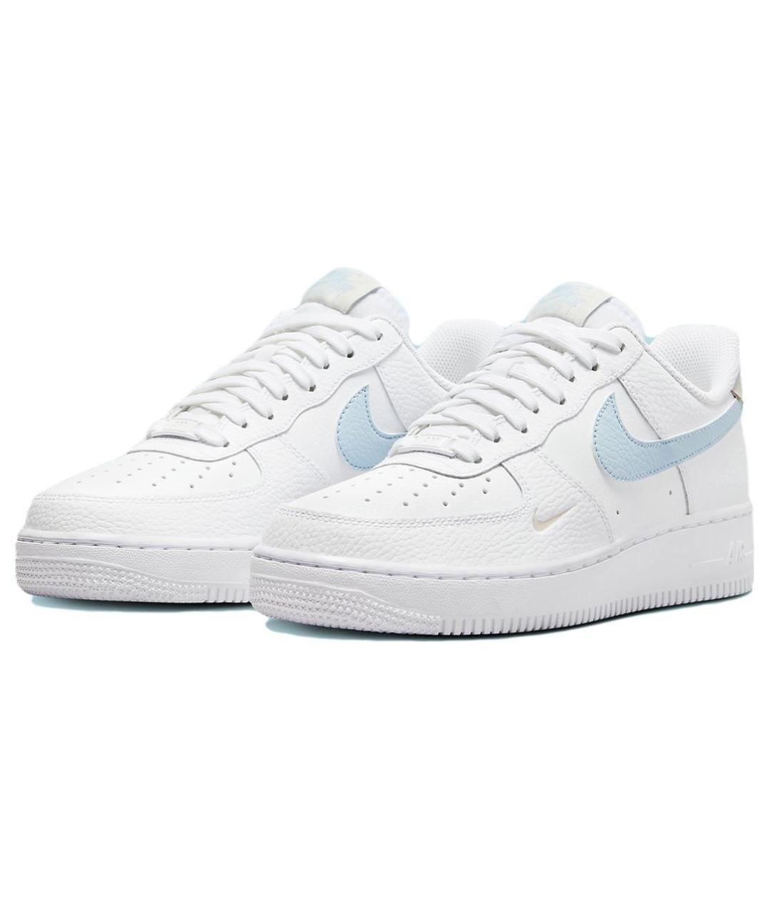 NIKE Белые кожаные кроссовки, фото 4