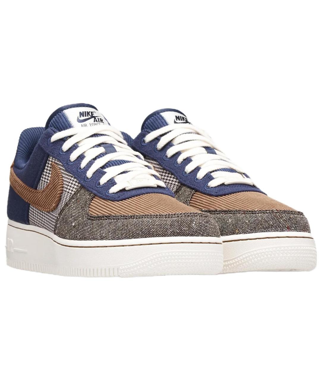 NIKE Коричневые низкие кроссовки / кеды, фото 3