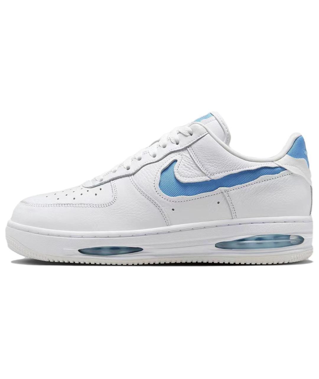 NIKE Белые кожаные низкие кроссовки / кеды, фото 2