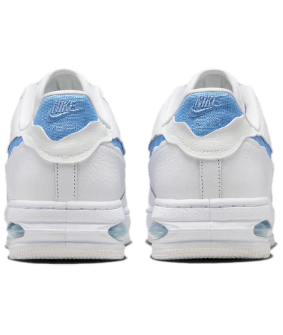 NIKE Белые кожаные низкие кроссовки / кеды, фото 6