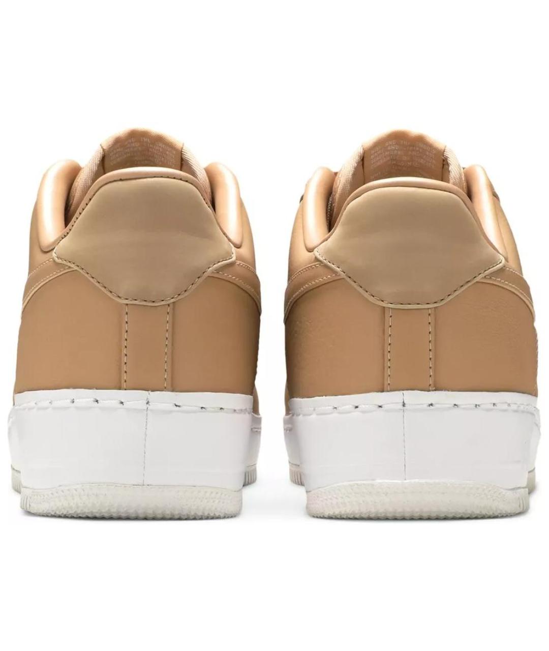 NIKE Коричневые кожаные кроссовки, фото 5