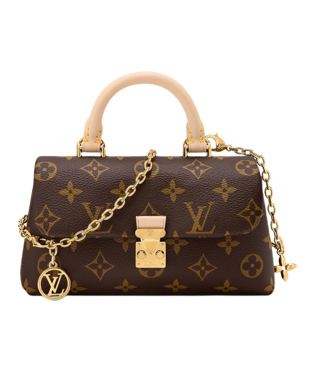 LOUIS VUITTON Коричневая сумка через плечо, фото 1