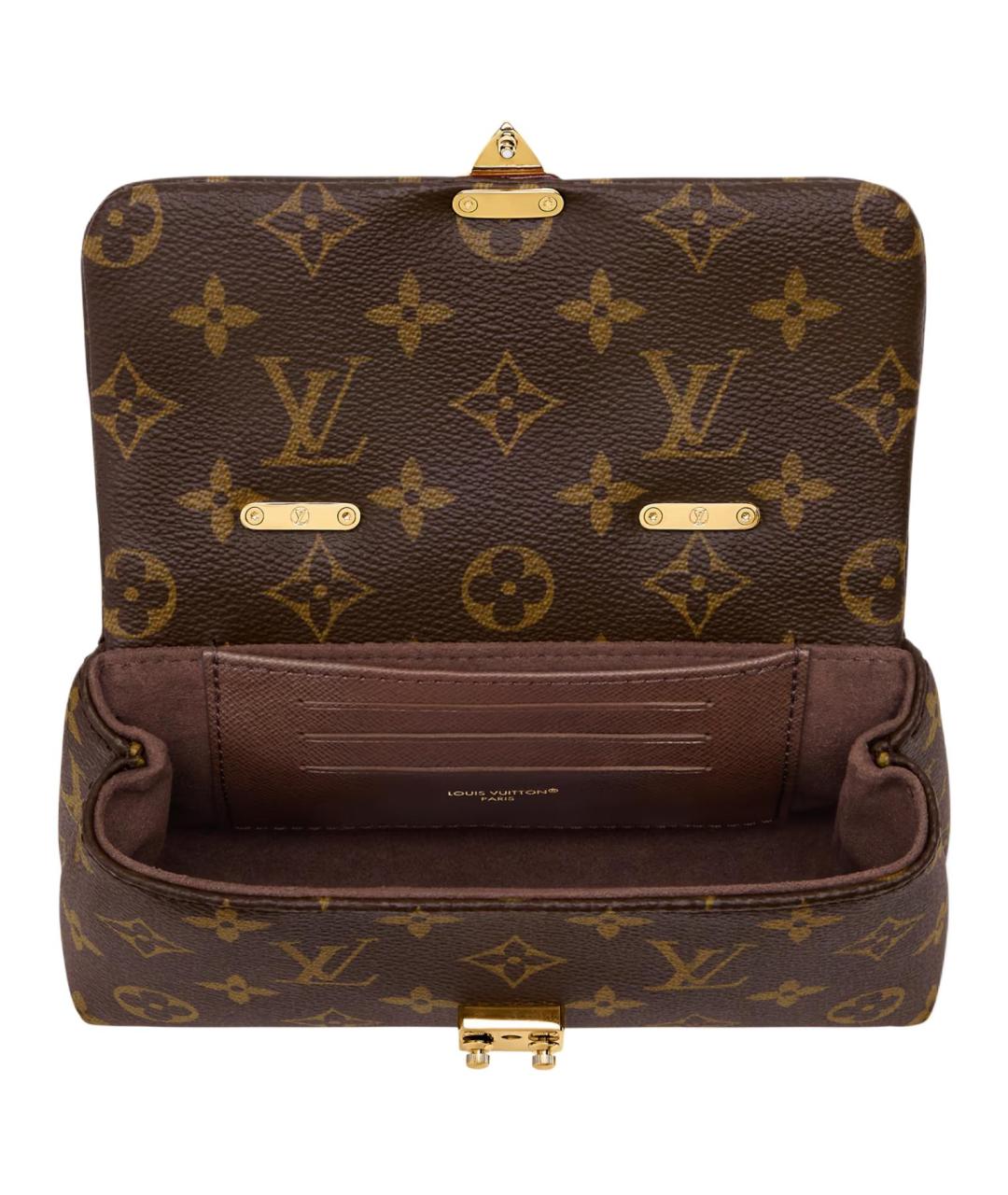 LOUIS VUITTON Коричневая сумка через плечо, фото 4