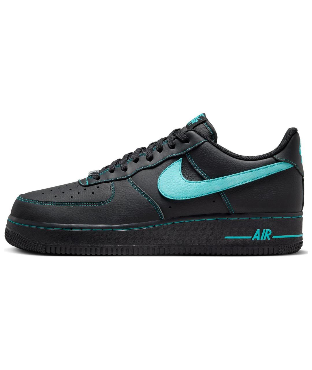 NIKE Черные низкие кроссовки / кеды, фото 2