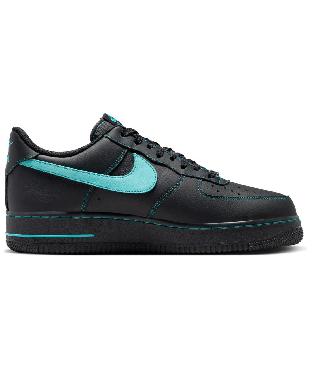 NIKE Черные низкие кроссовки / кеды, фото 4