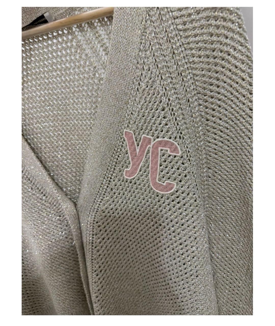 ULYANA SERGEENKO Бежевый вискозный кардиган, фото 3