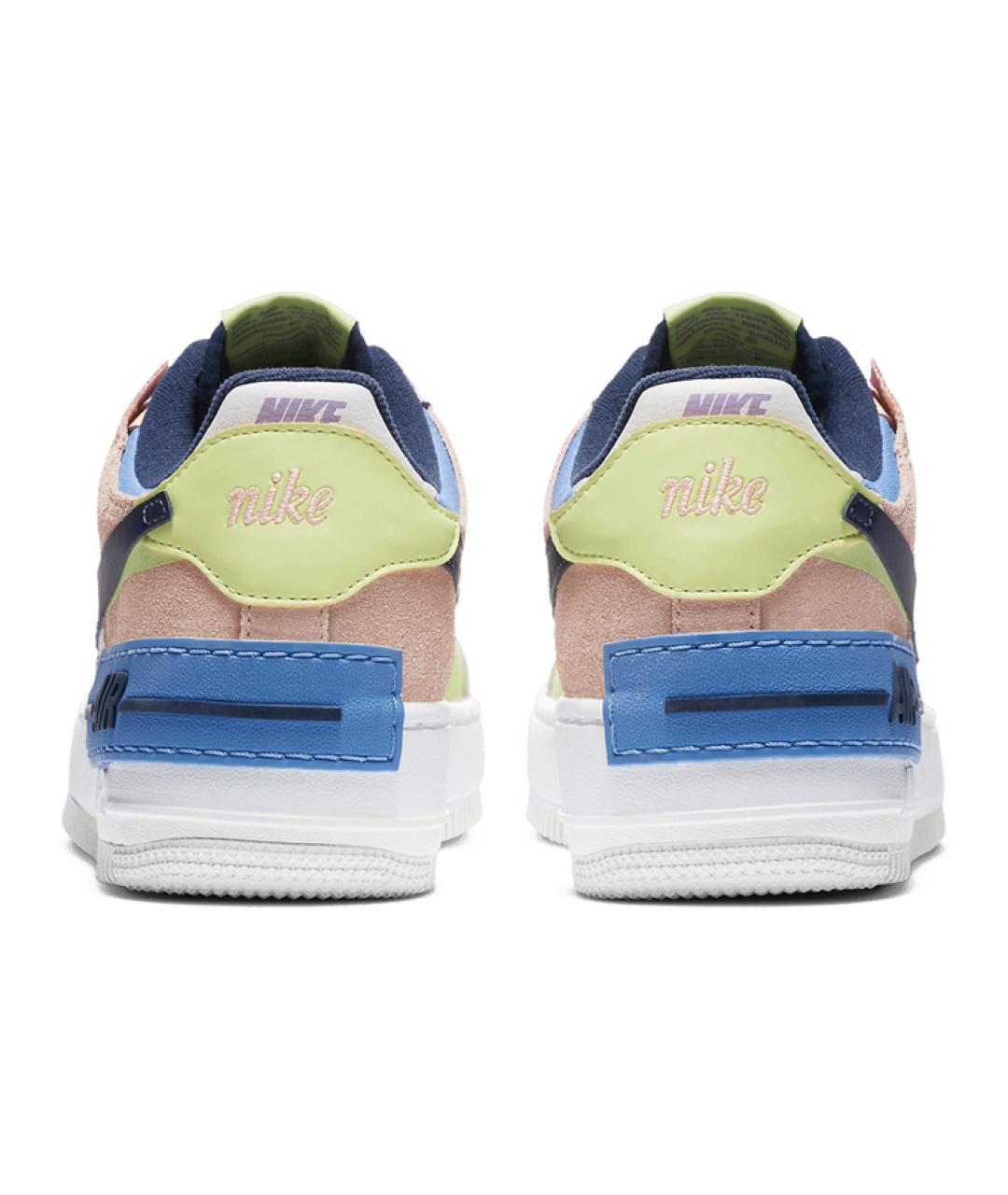 NIKE Белые кожаные кроссовки, фото 6