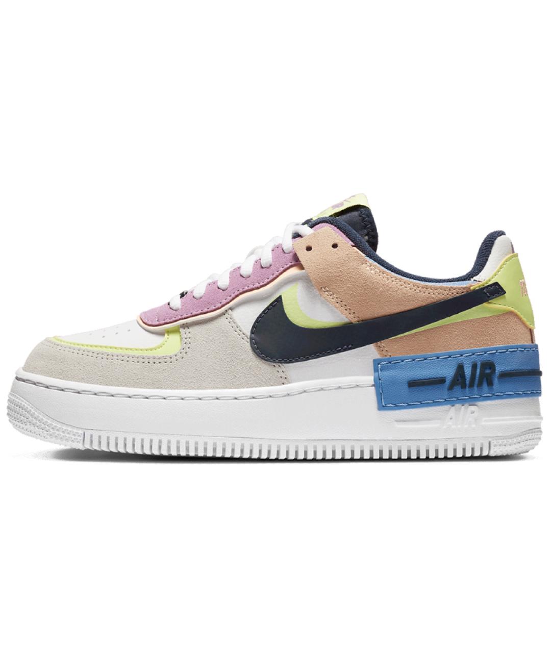 NIKE Белые кожаные кроссовки, фото 3