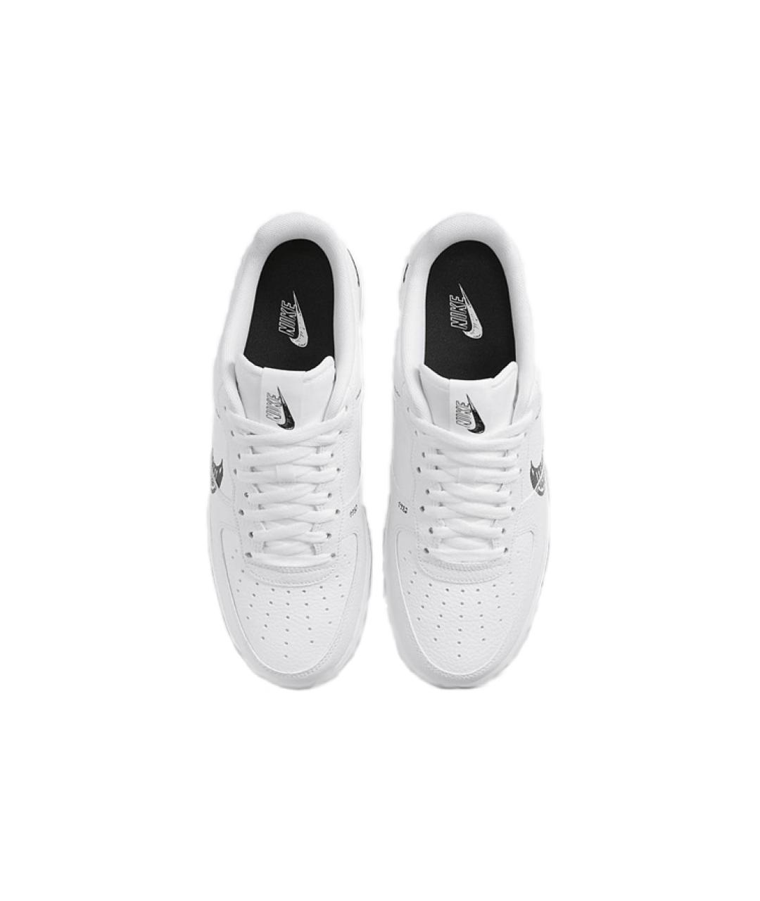 NIKE Белые кожаные кроссовки, фото 5