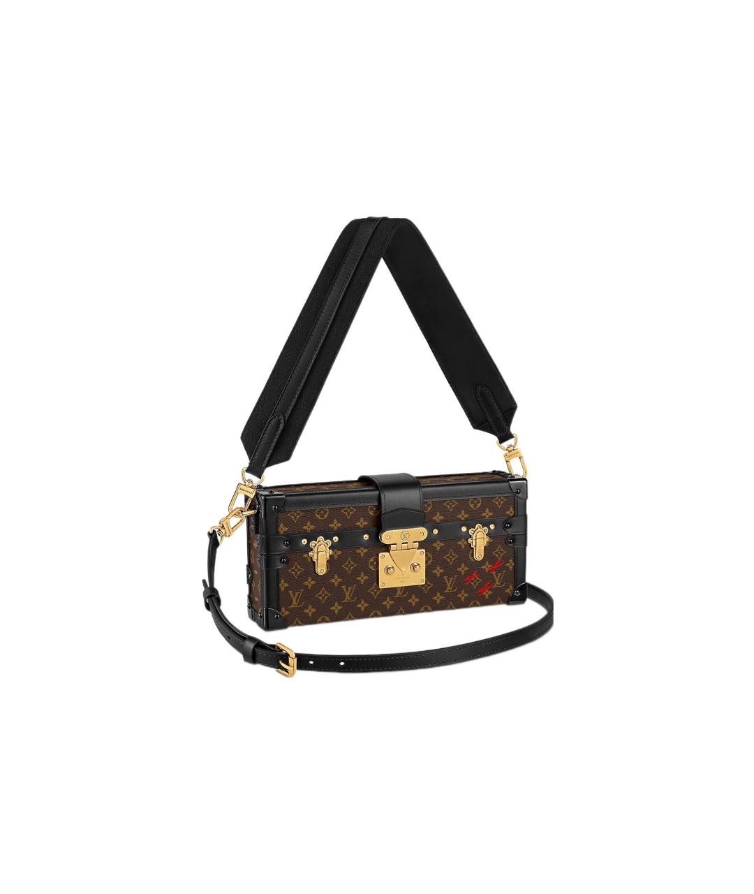 LOUIS VUITTON Коричневая сумка через плечо, фото 6