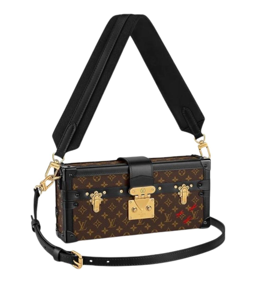 LOUIS VUITTON Коричневая сумка через плечо, фото 1