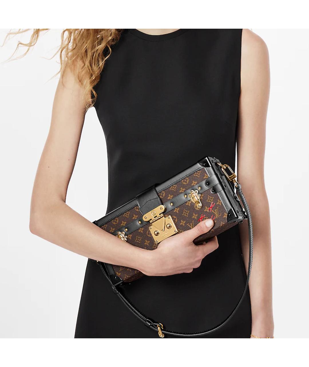 LOUIS VUITTON Коричневая сумка через плечо, фото 5