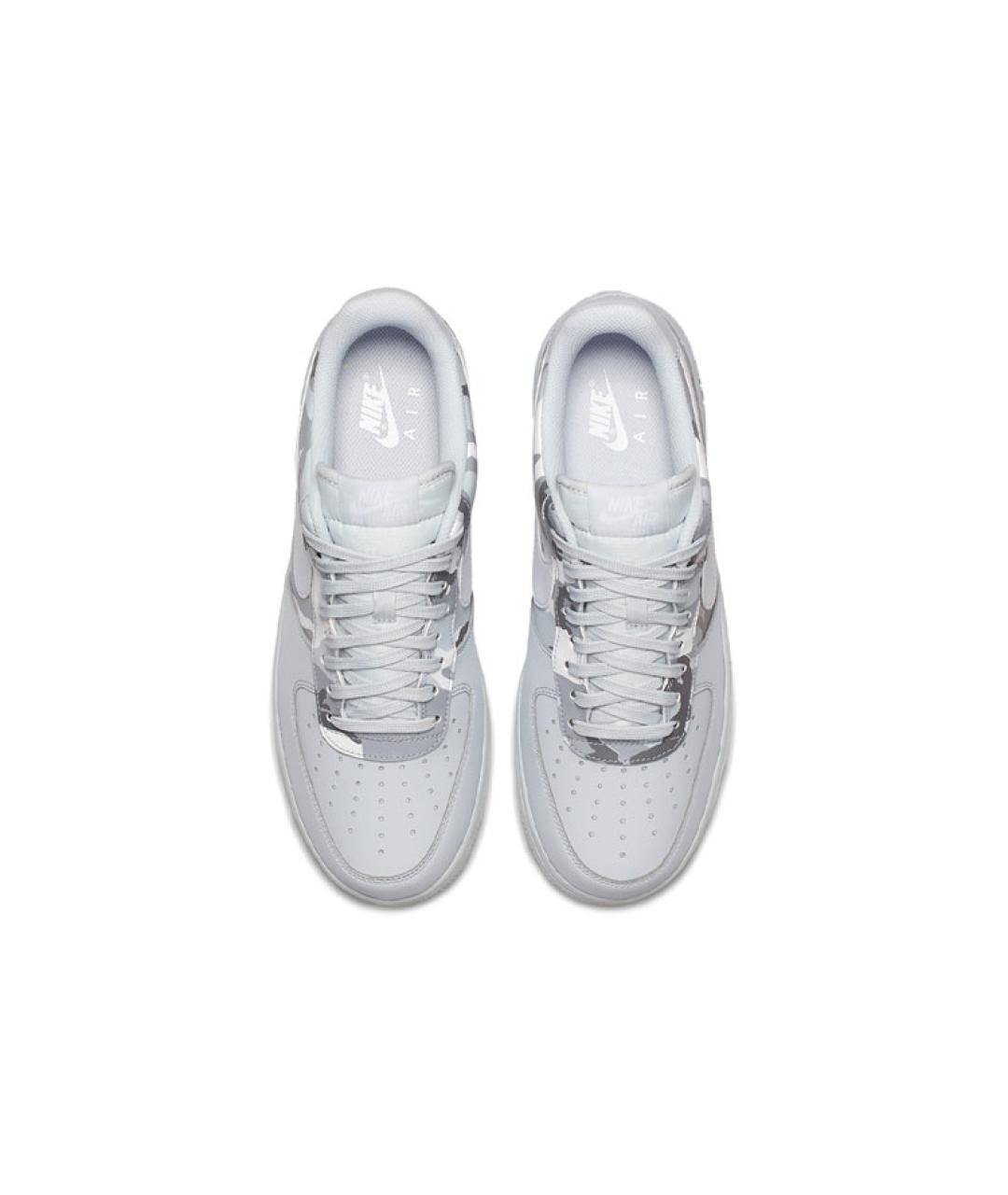 NIKE Белые кожаные низкие кроссовки / кеды, фото 4