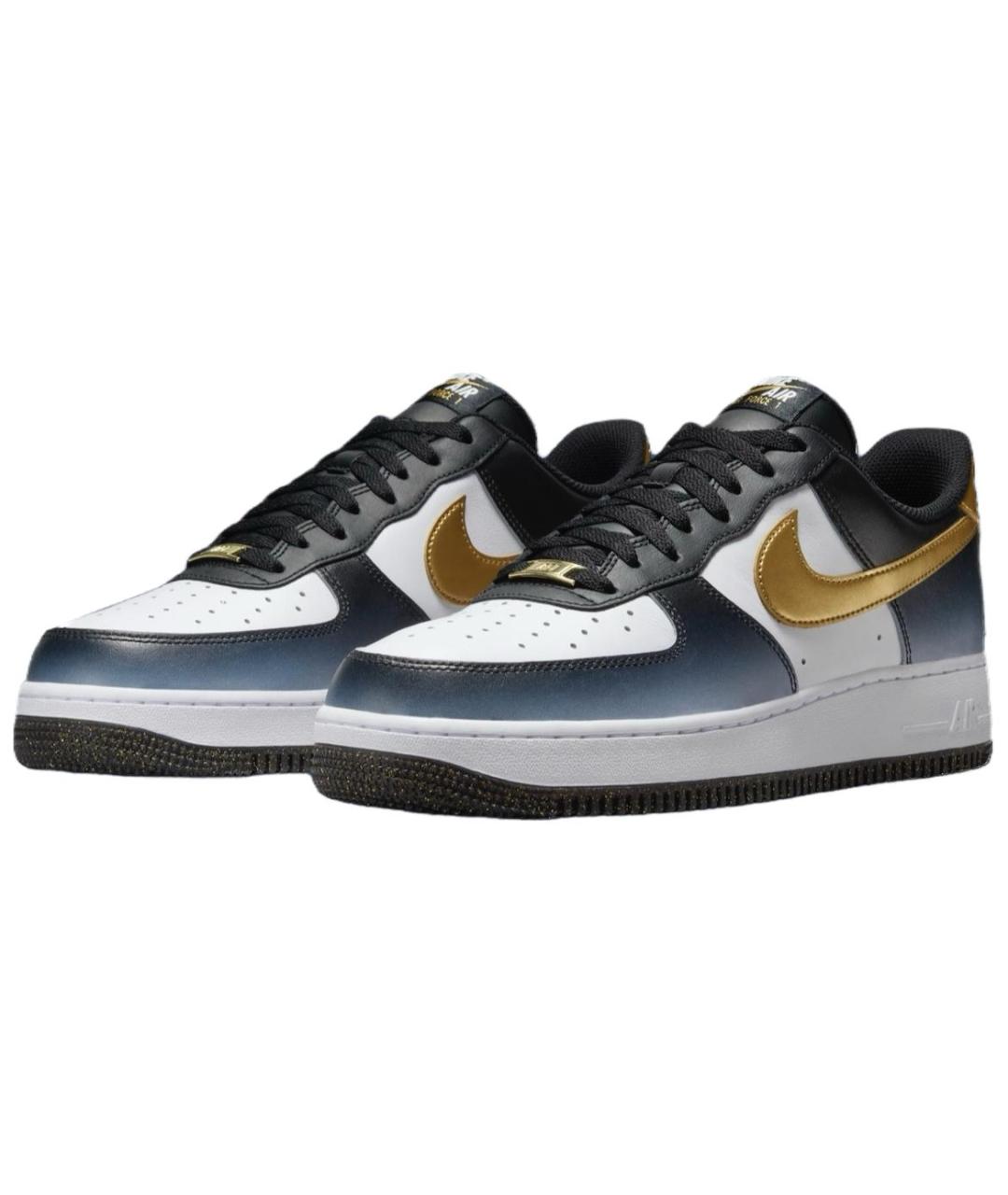 NIKE Белые кожаные кроссовки, фото 4