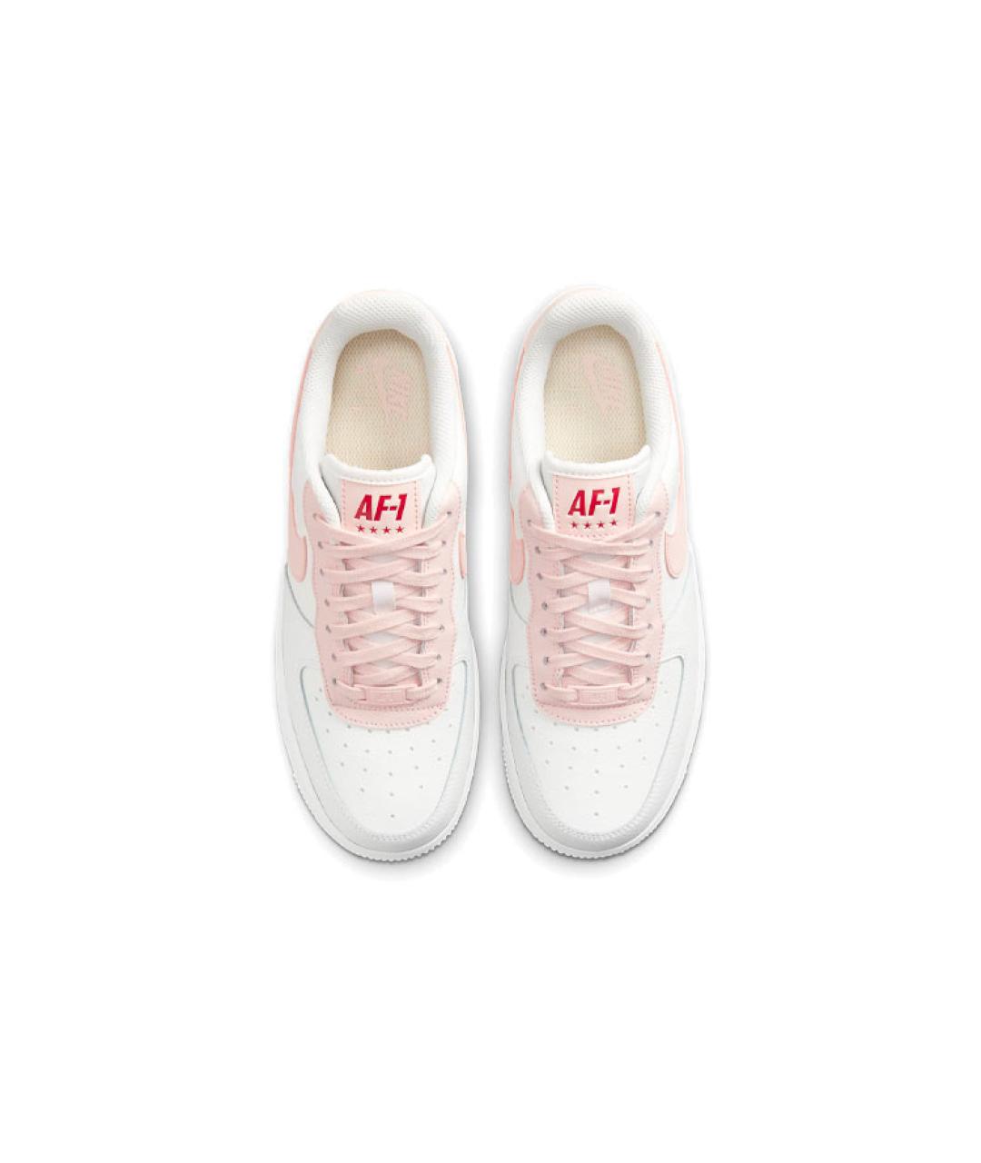 NIKE Белые кожаные кроссовки, фото 5