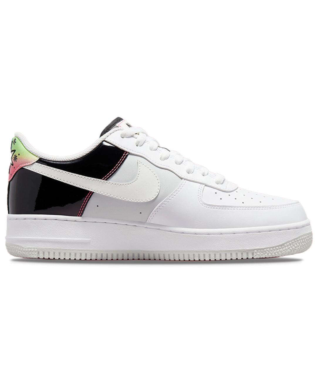 NIKE Белые кожаные низкие кроссовки / кеды, фото 3