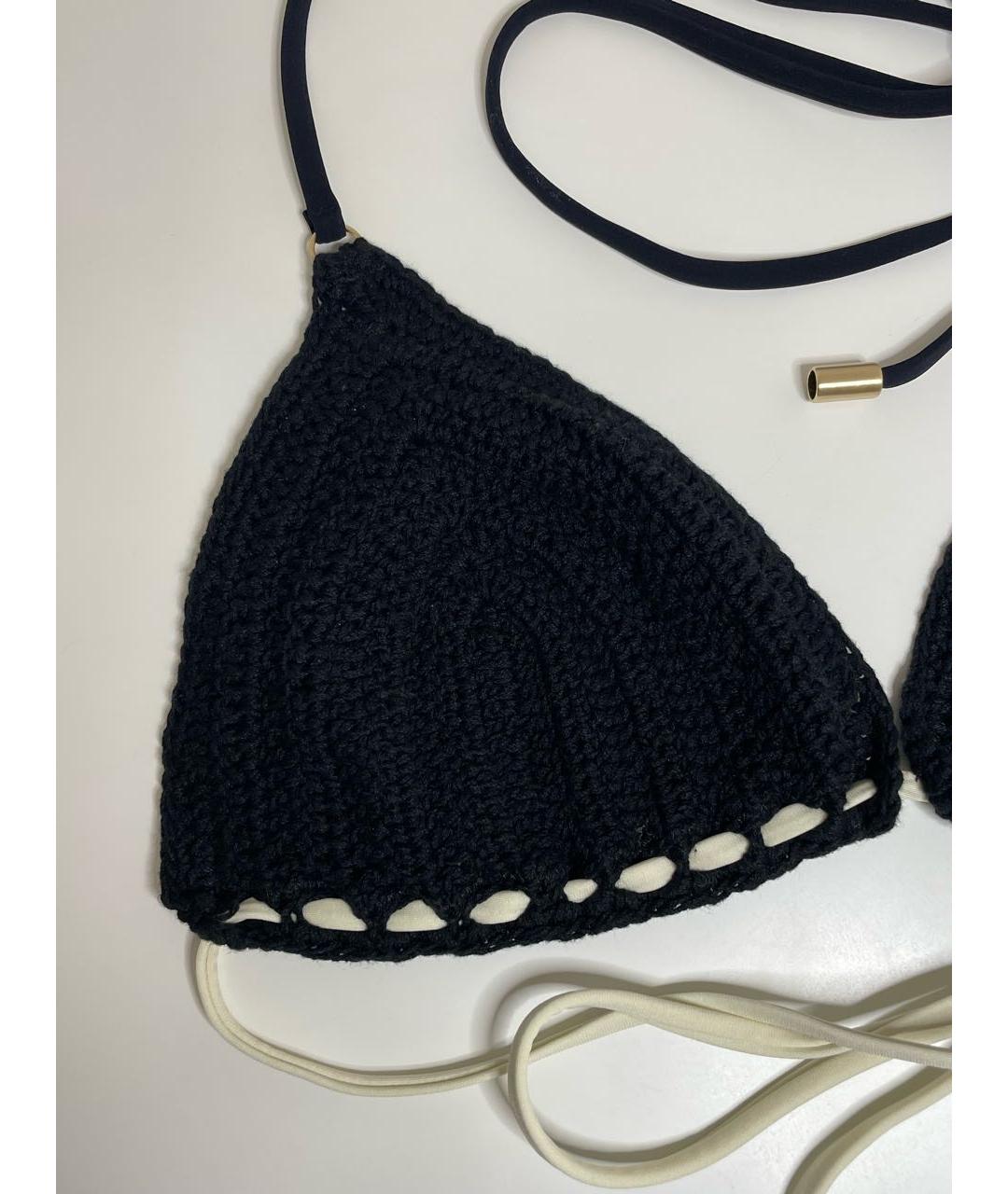 ZIMMERMANN Черный хлопковый купальник, фото 2