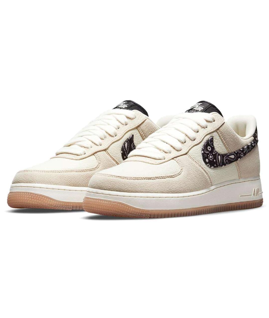 NIKE Бежевые низкие кроссовки / кеды, фото 4