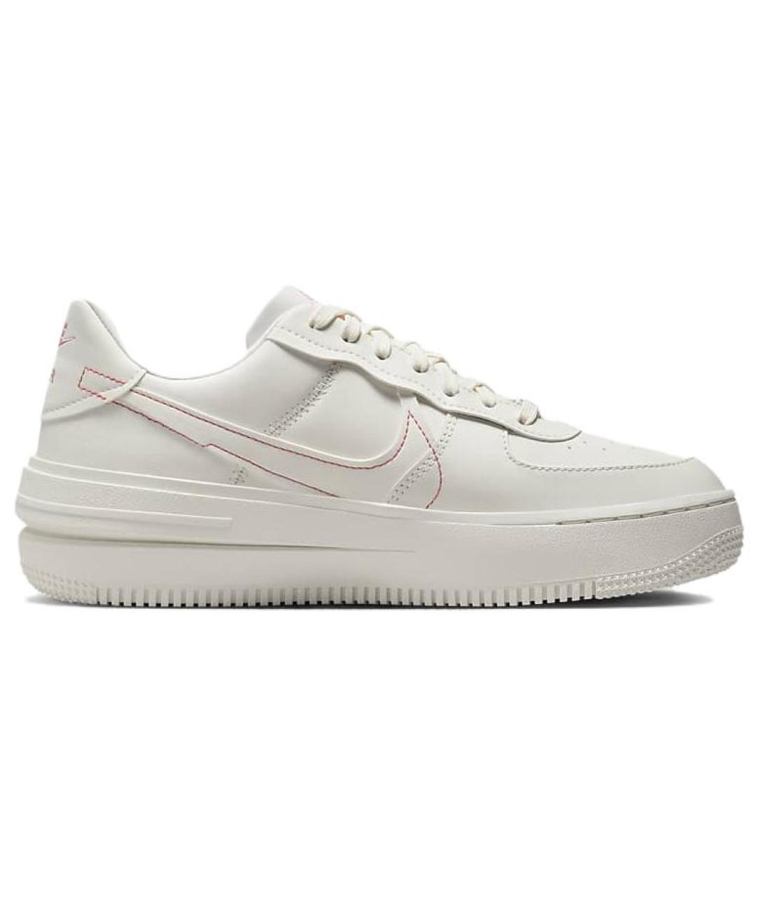 NIKE Белые кожаные кроссовки, фото 3