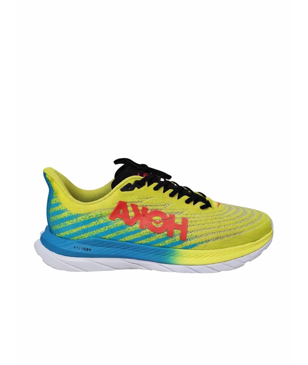 HOKA Желтые низкие кроссовки / кеды, фото 1