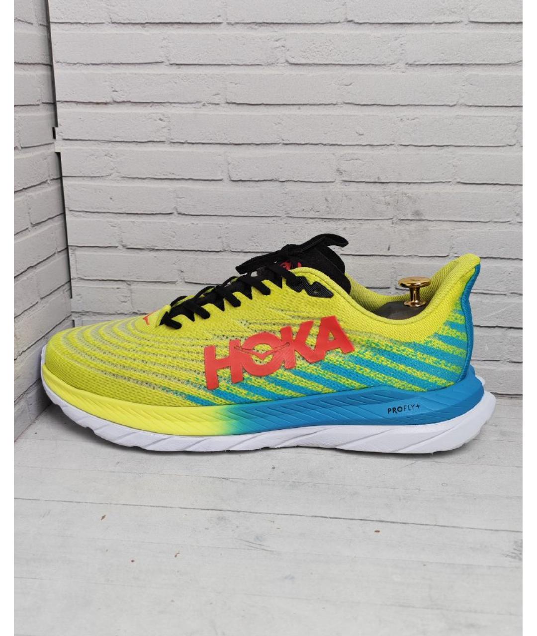 HOKA Желтые низкие кроссовки / кеды, фото 10