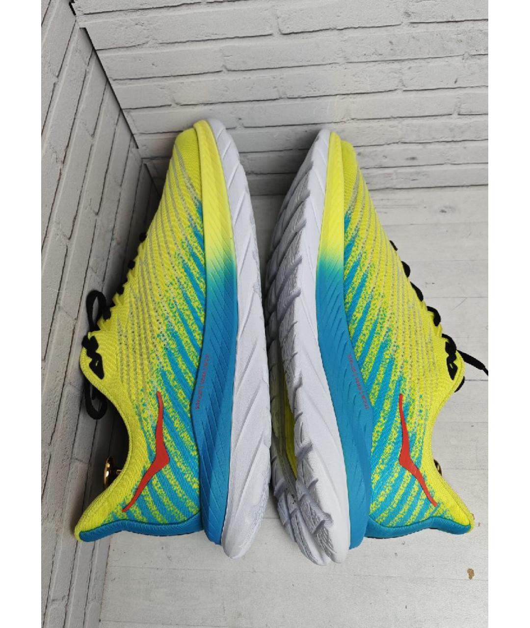 HOKA Желтые низкие кроссовки / кеды, фото 5