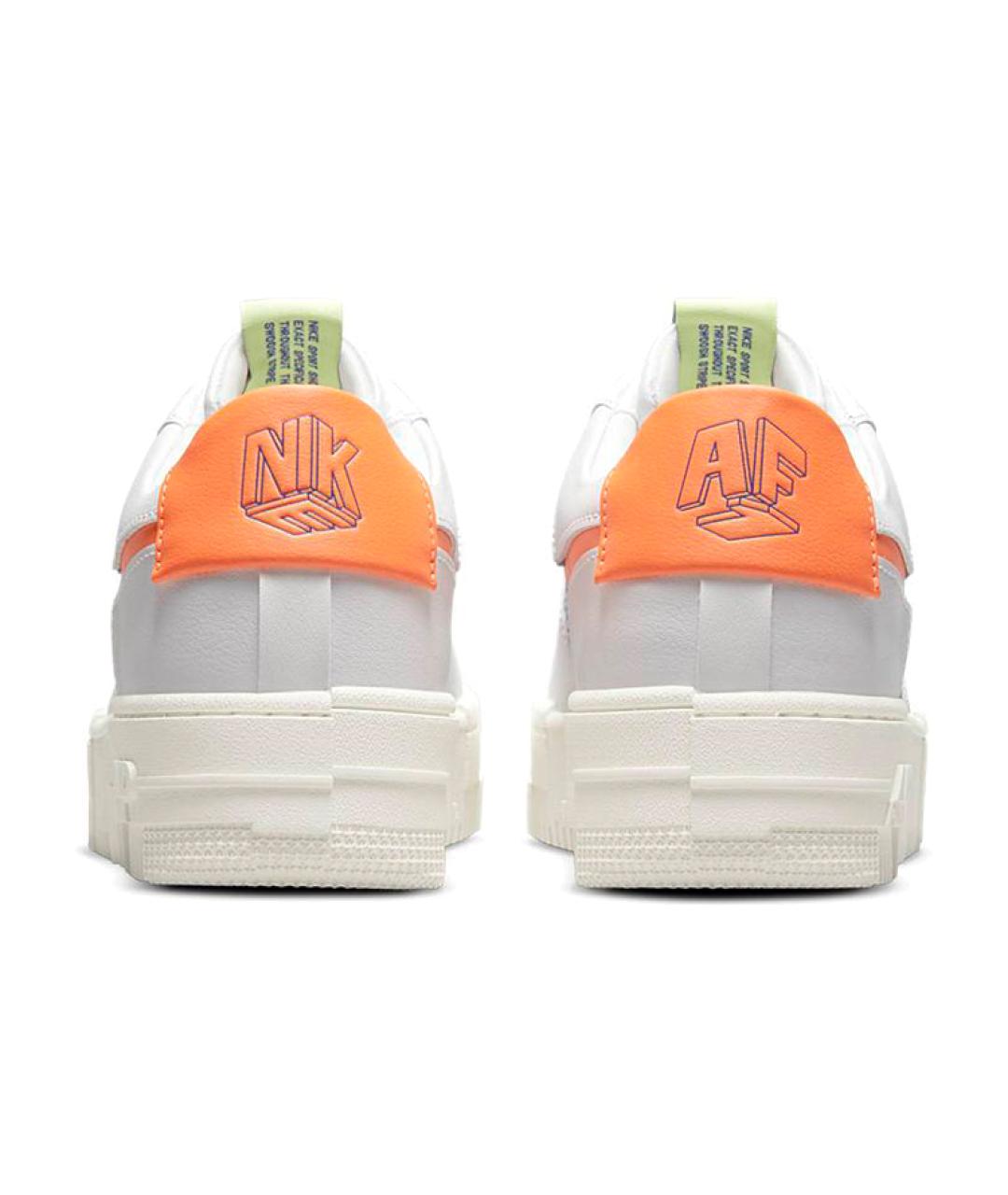NIKE Белые кожаные кроссовки, фото 6