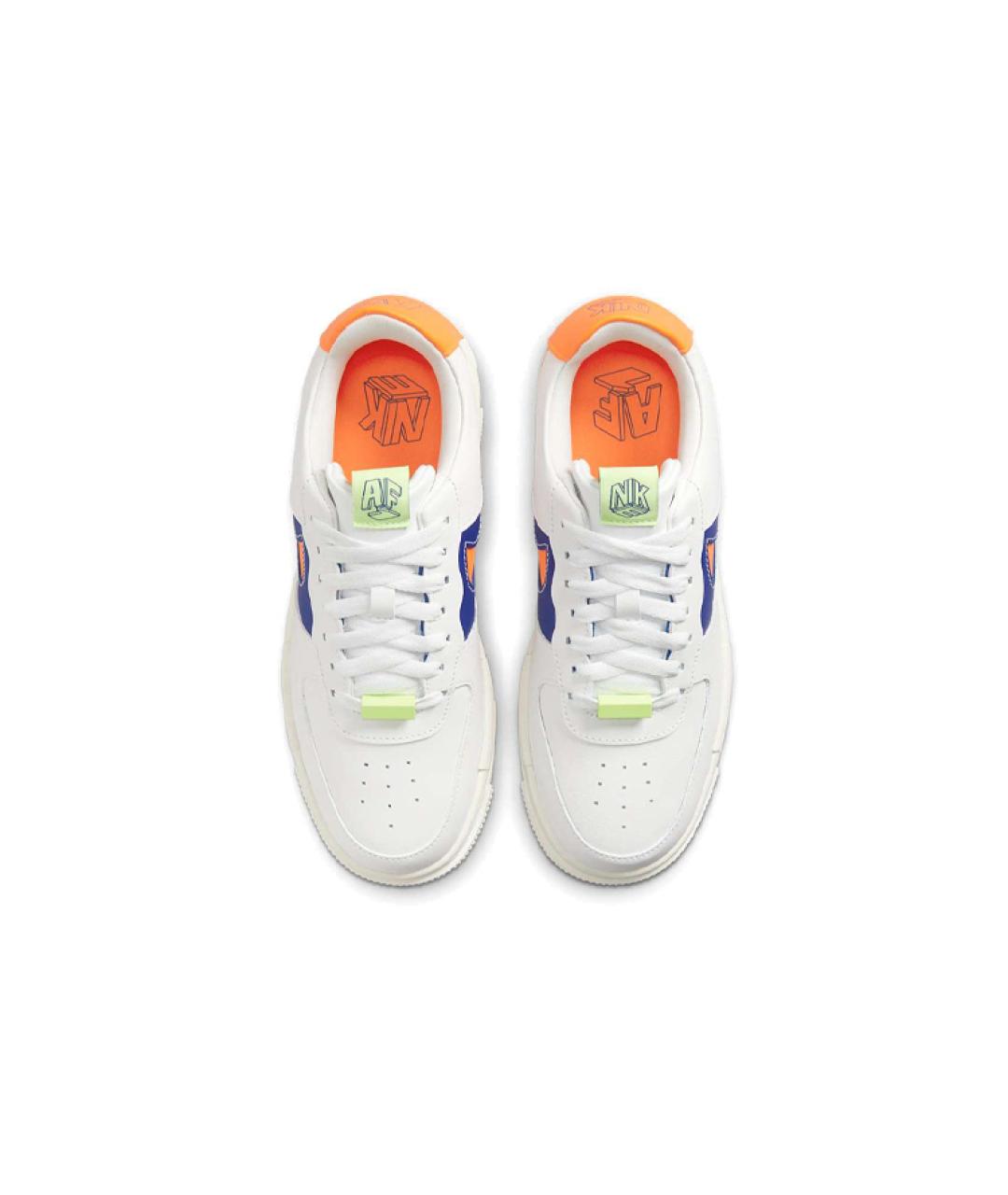 NIKE Белые кожаные кроссовки, фото 5