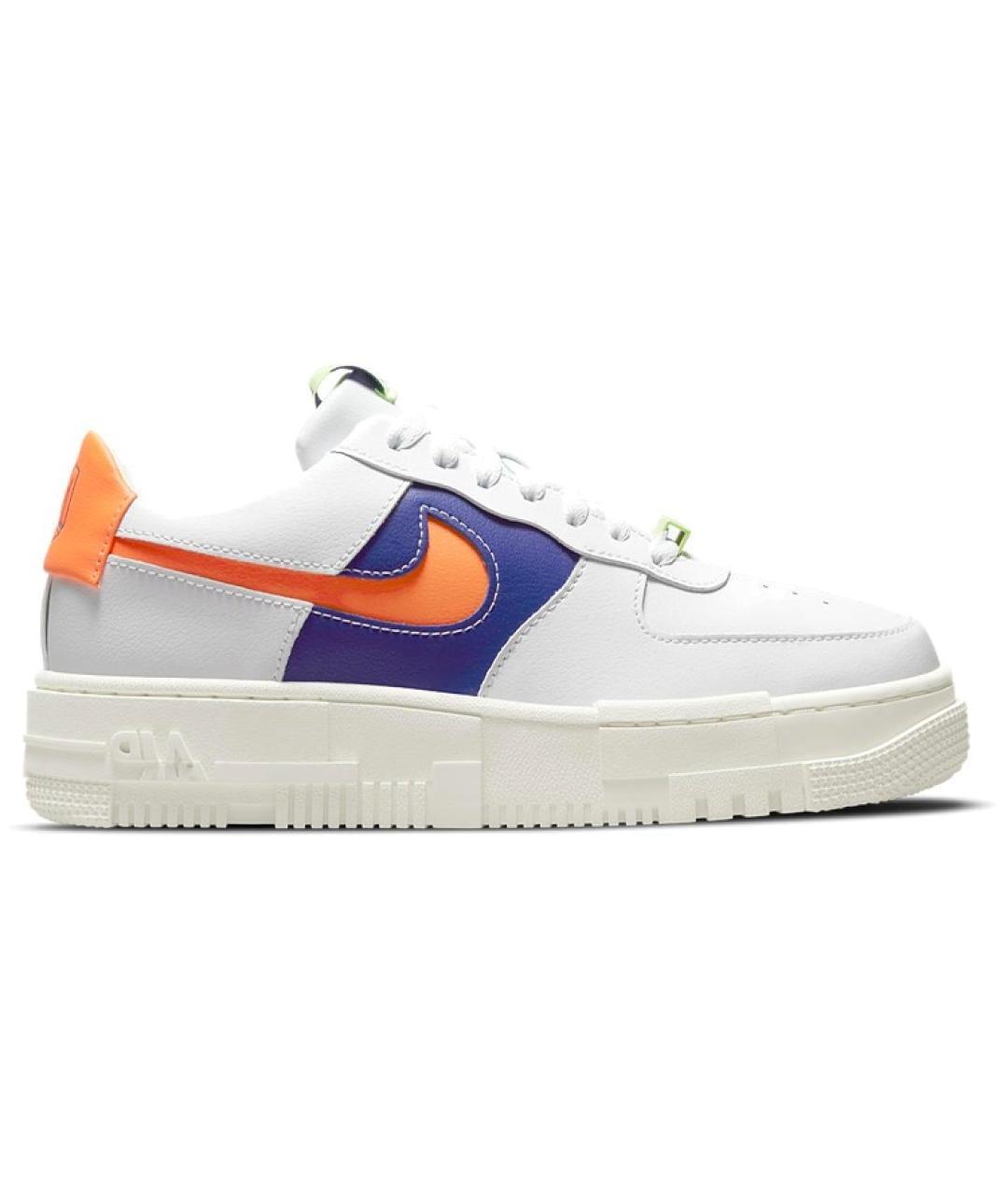 NIKE Белые кожаные кроссовки, фото 1