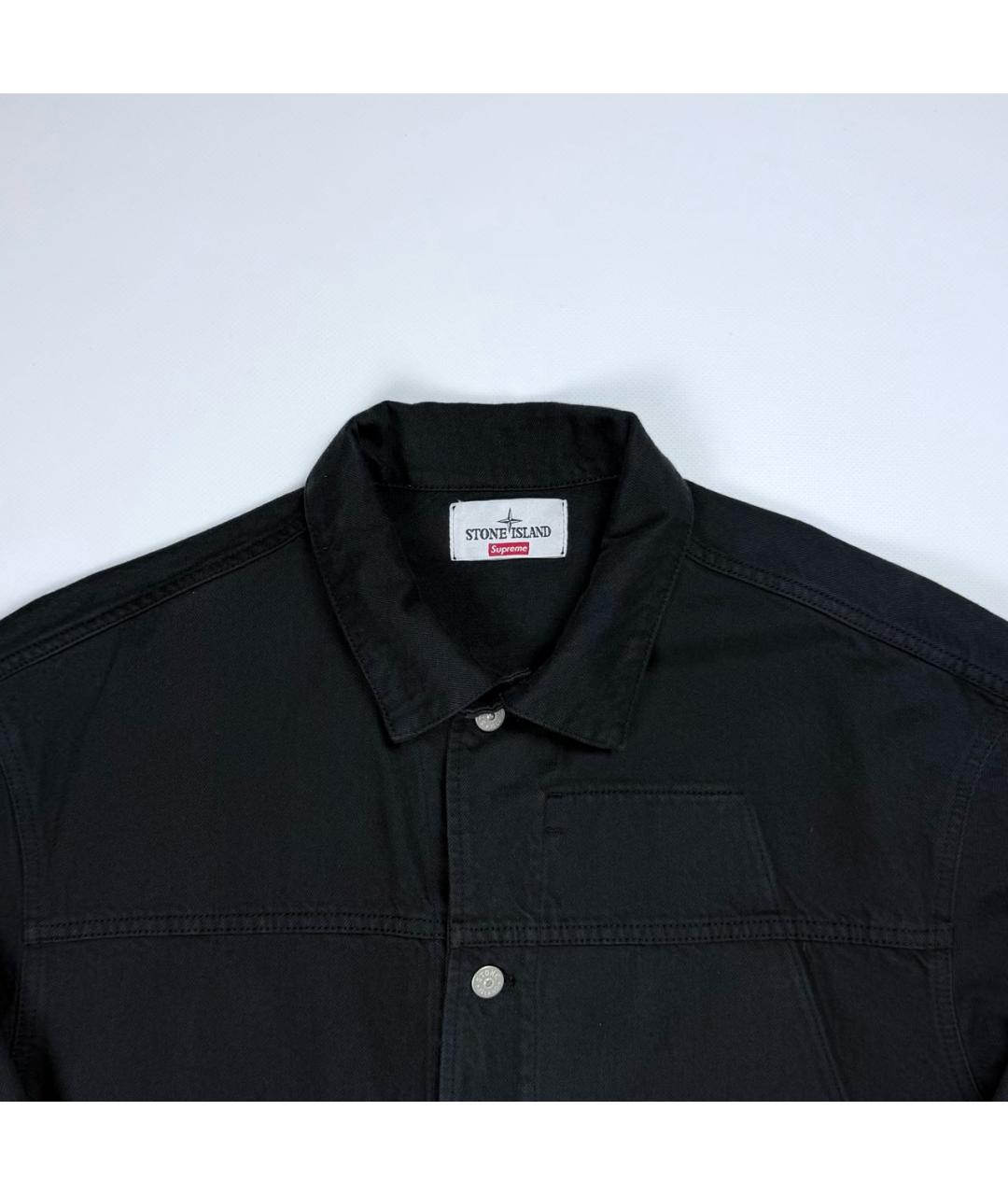 STONE ISLAND Черная куртка, фото 3