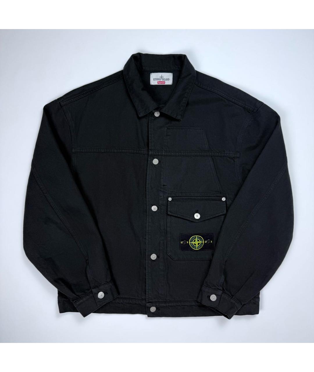 STONE ISLAND Черная куртка, фото 7