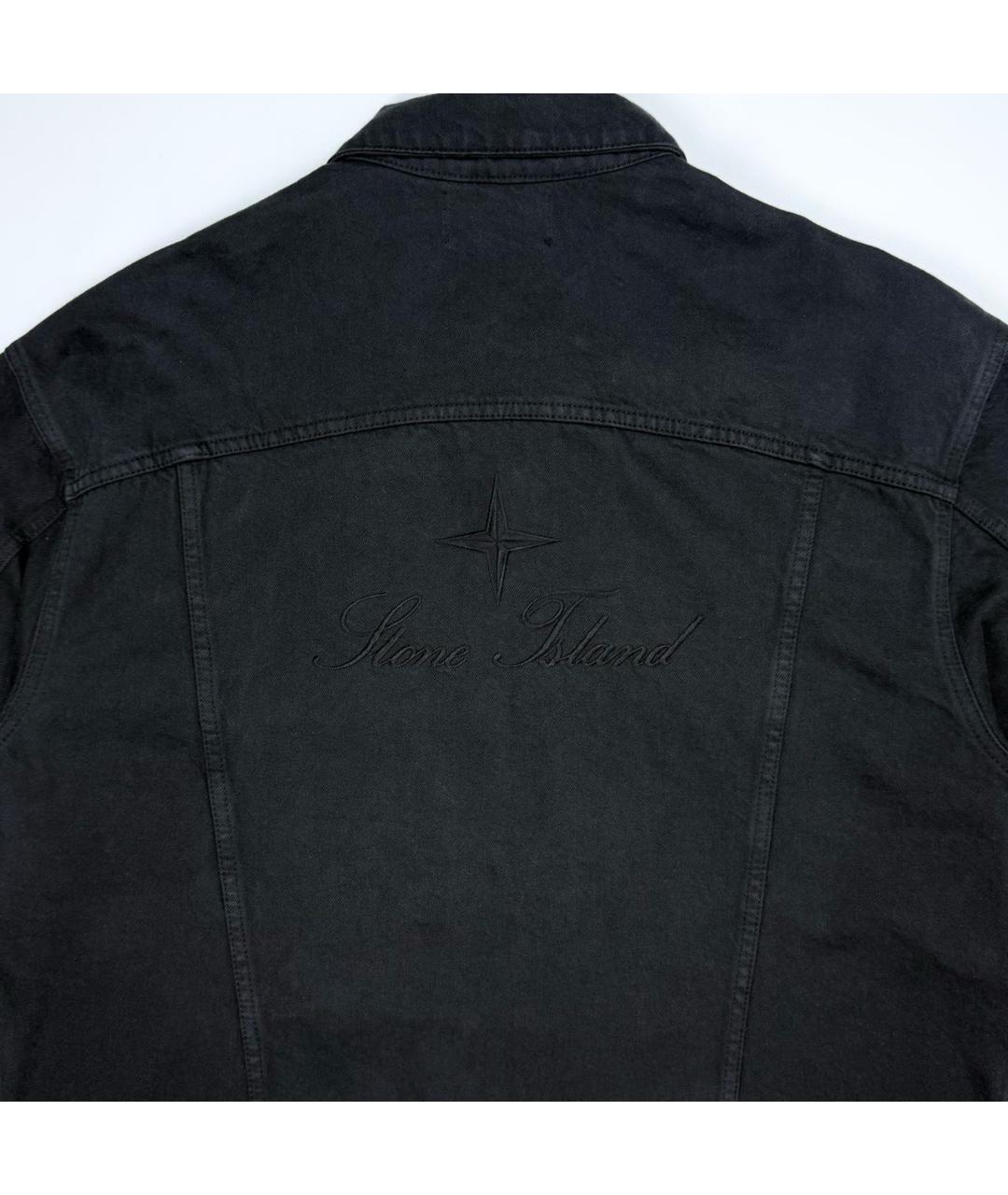 STONE ISLAND Черная куртка, фото 5