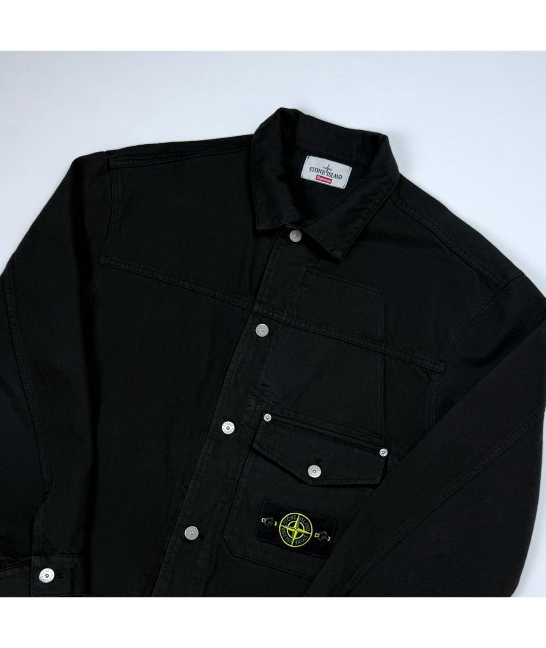 STONE ISLAND Черная куртка, фото 2