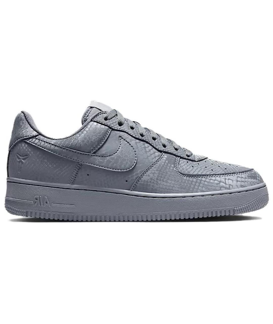 NIKE Серые низкие кроссовки / кеды, фото 1